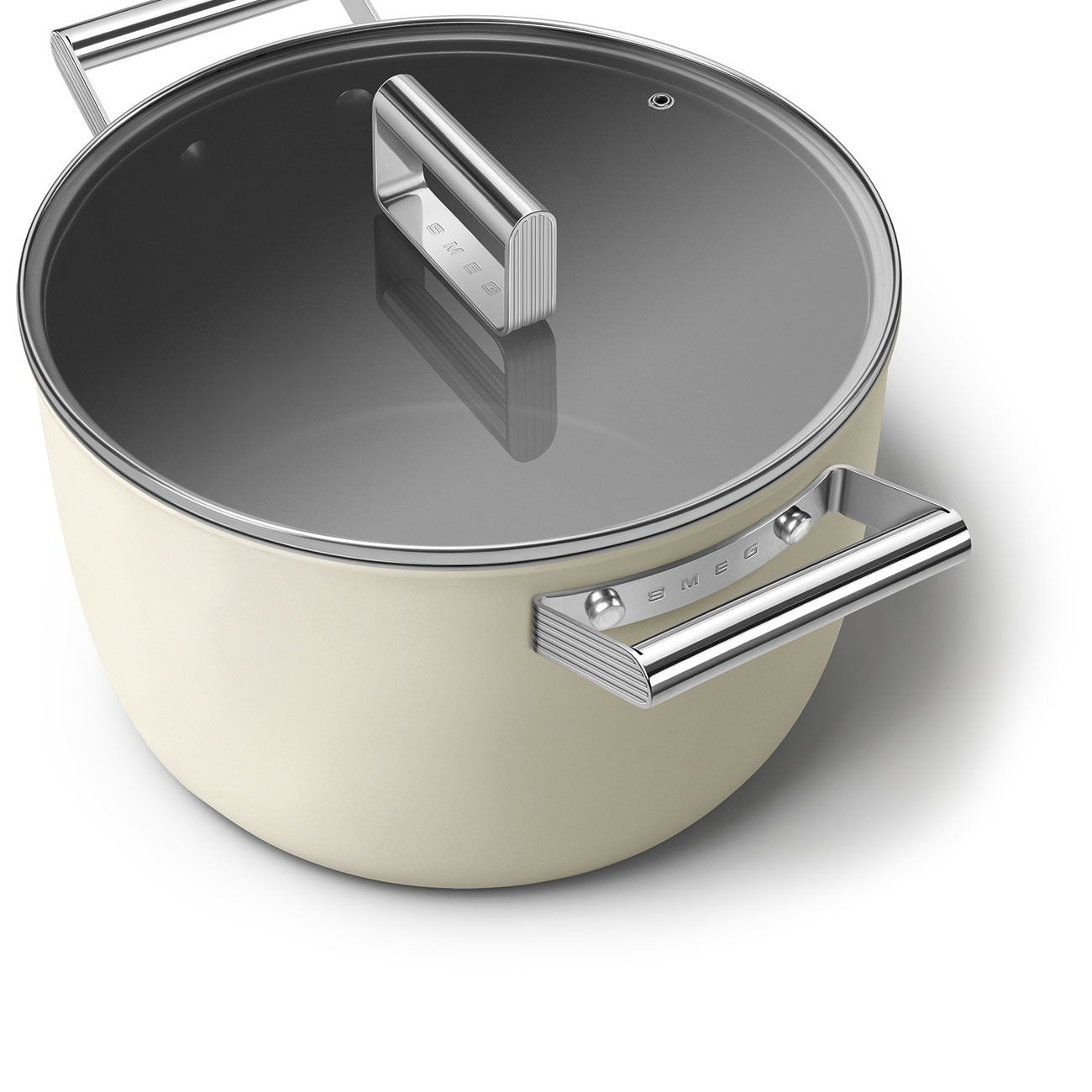 Xoong nồi Smeg CKFC2611CRM màu kem 26cm