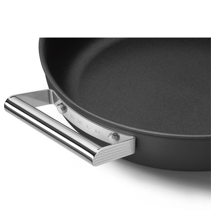 Chảo sâu Smeg CKFD2811BLM màu đen 28cm
