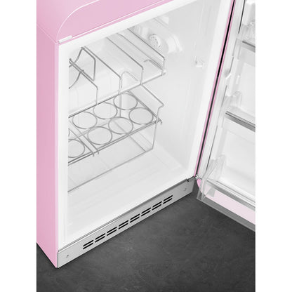 Tủ mát một cửa SMEG FAB10HRPK6 màu hồng cánh phải
