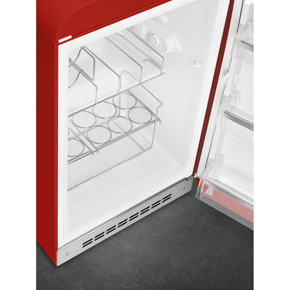Tủ mát SMEG FAB10HRRD5 màu đỏ cánh phải