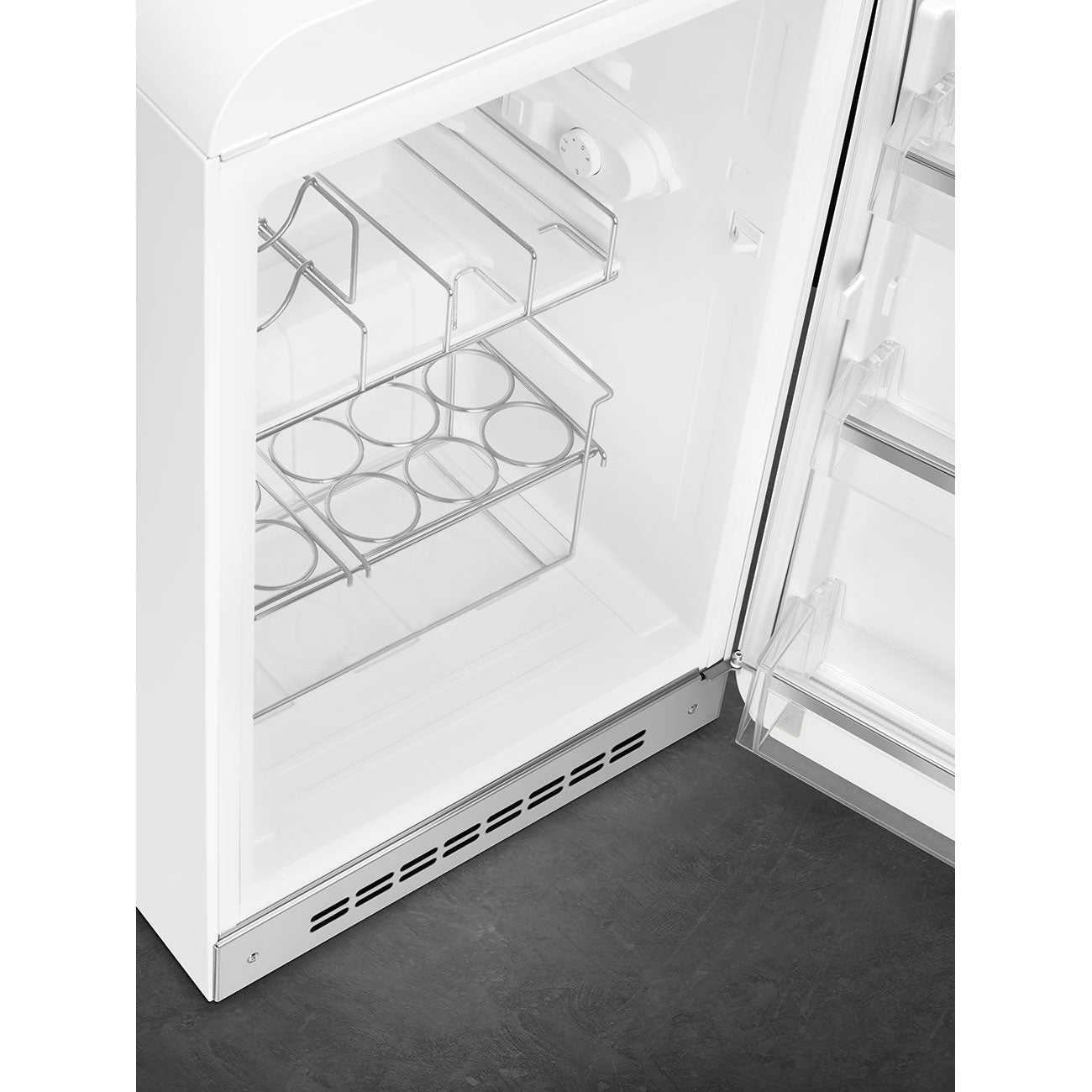 Tủ mát SMEG FAB10HRWH5 màu trắng cánh phải