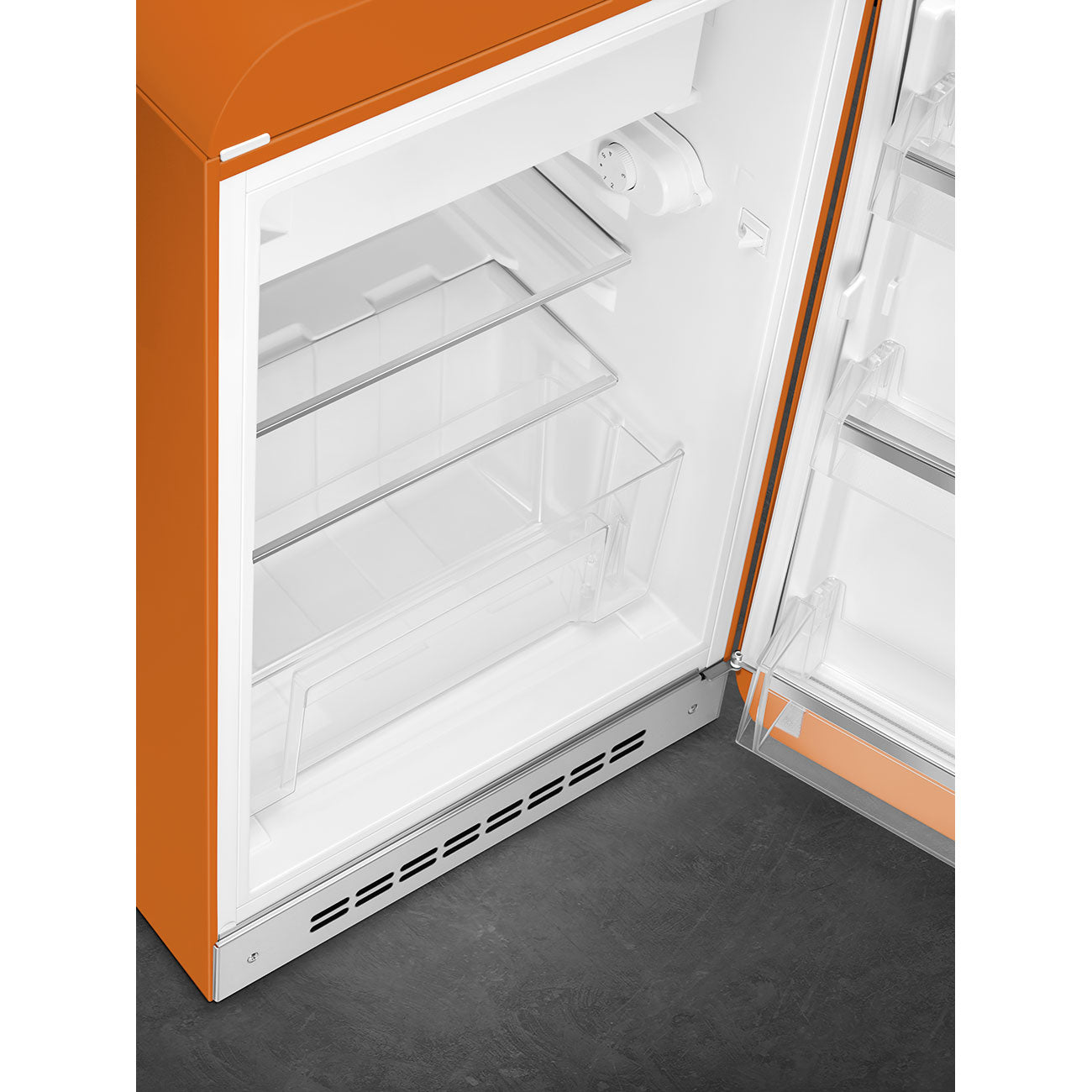 Tủ lạnh mini một cửa SMEG FAB10ROR5 màu cam cánh phải