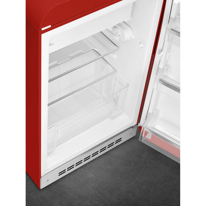 Tủ lạnh mini một cửa SMEG FAB10RRD5 màu đỏ cánh phải