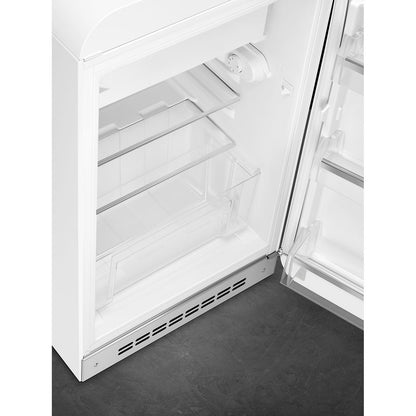 Tủ lạnh mini một cửa SMEG FAB10RWH5 màu trắng cánh phải
