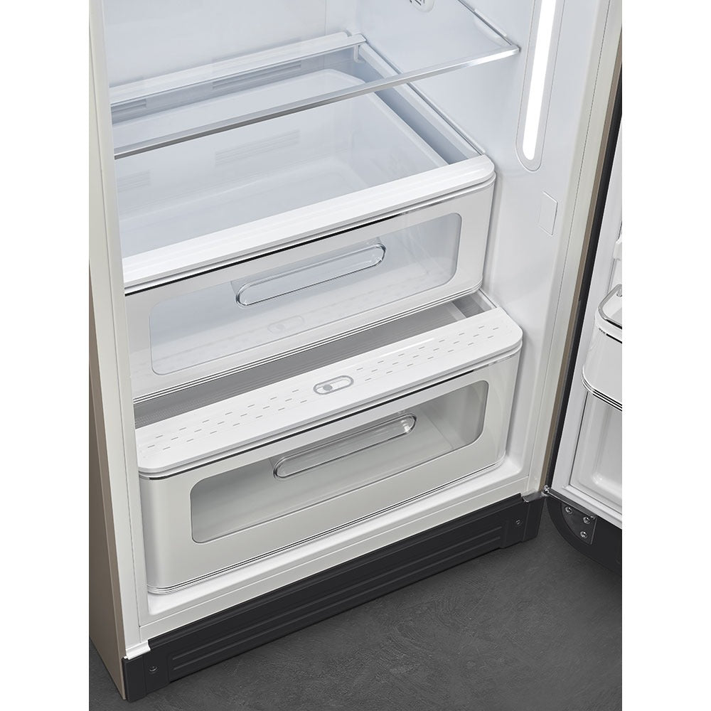 Tủ lạnh một cửa SMEG FAB28RDTP5 màu Taupe cánh phải