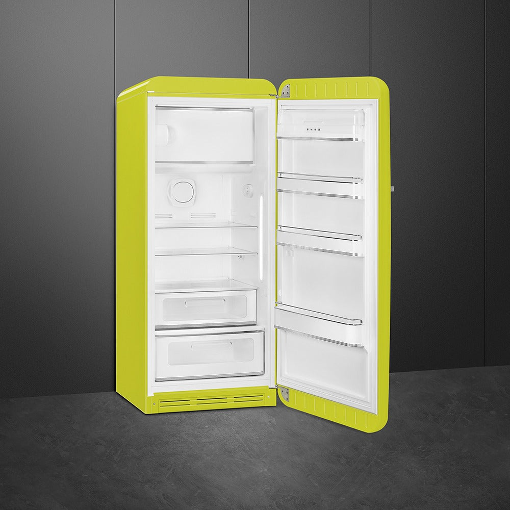 Tủ lạnh một cửa SMEG FAB28RLI5 màu chanh xanh cánh phải