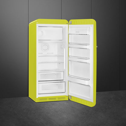 Tủ lạnh một cửa SMEG FAB28RLI5 màu chanh xanh cánh phải