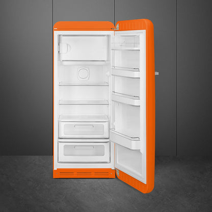 Tủ lạnh một cửa SMEG FAB28ROR5 màu cam cánh phải