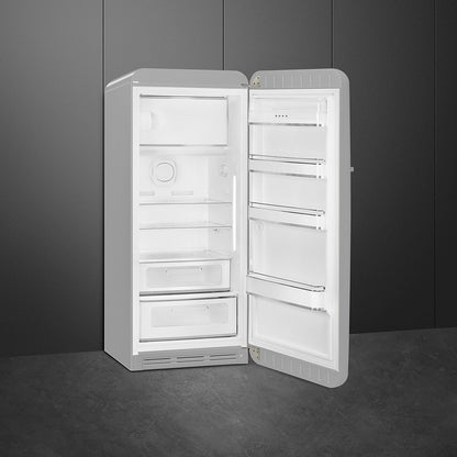 Tủ lạnh một cửa SMEG FAB28RSV5 màu bạc cánh phải