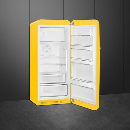Tủ lạnh một cửa SMEG FAB28RYW5 màu vàng cánh phải