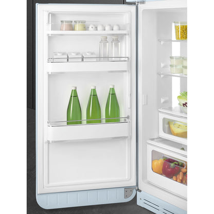 Tủ lạnh cửa đôi SMEG FAB30LPB5 màu xanh dương pastel cánh trái