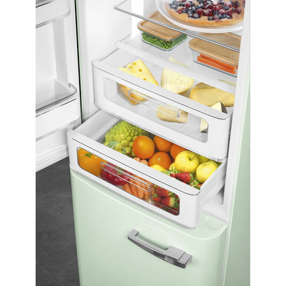 Tủ lạnh 2 ngăn SMEG FAB32LPG5 màu xanh lá cây cánh trái