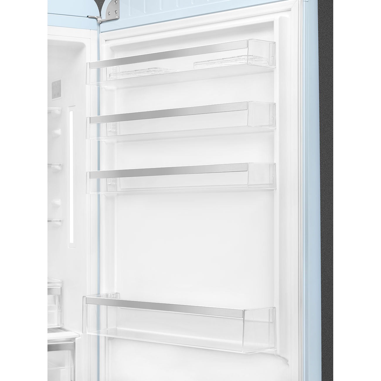 Tủ lạnh 2 ngăn đỉnh dưới SMEG FAB38RPB5 màu xanh dương cánh phải
