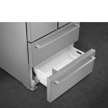 Tủ lạnh 4 ngăn SMEG FQ55FXDF màu inox