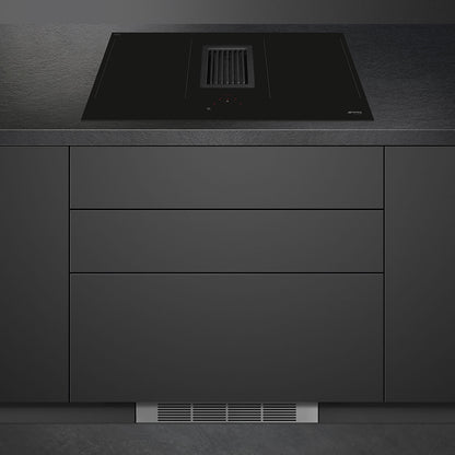 Bếp từ tích hợp hút mùi SMEG HOBD482D