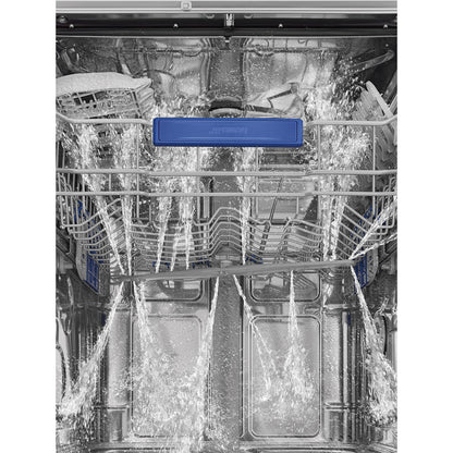 Máy rửa bát độc lập SMEG LSP234CX màu thép không gỉ