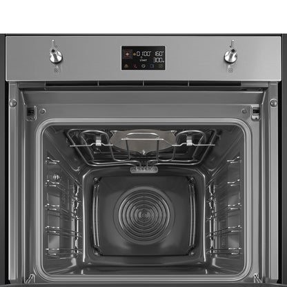 Lò nướng kết hợp vi sóng SMEG SO6302M2X