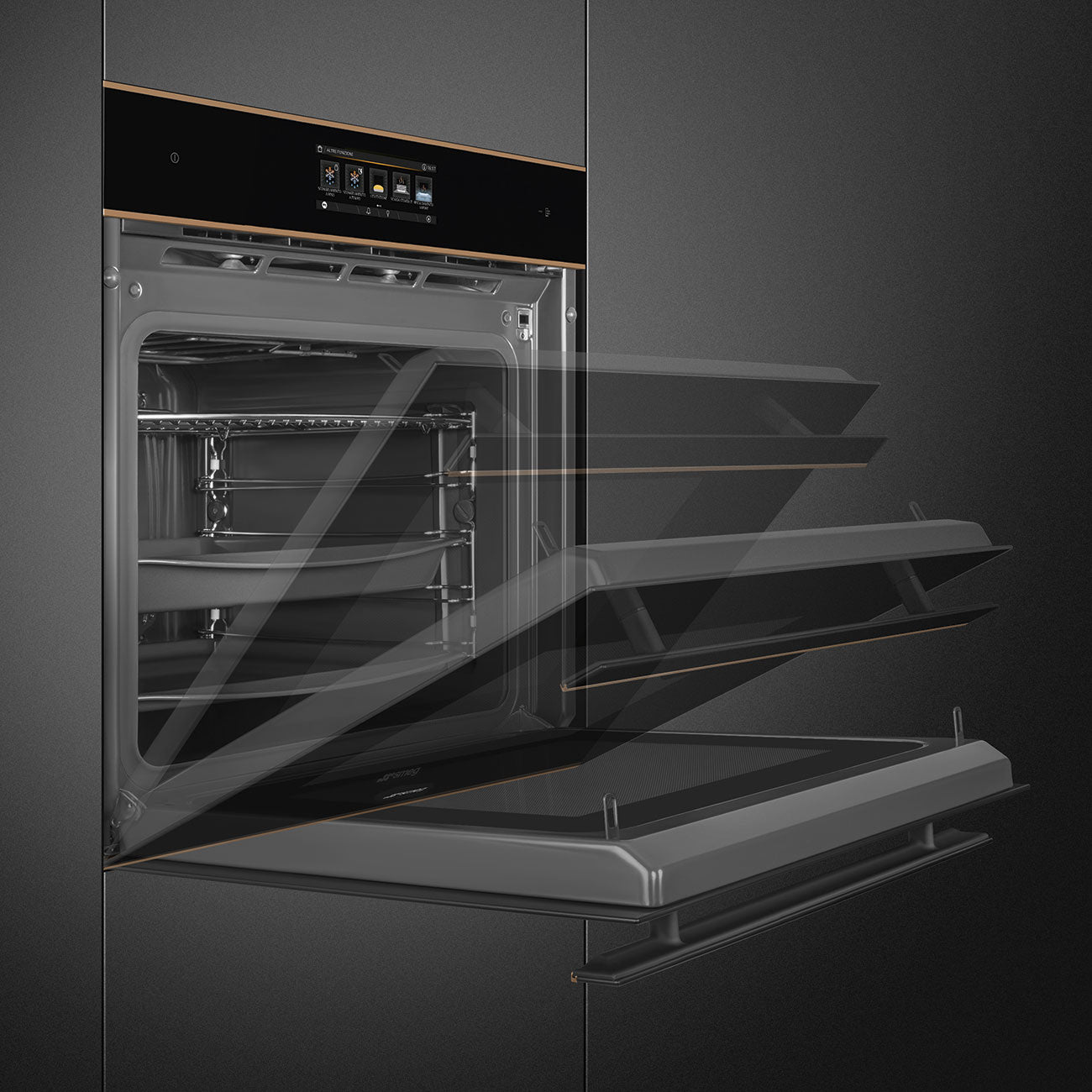 Lò nướng âm tủ SMEG SO6606WAPNR