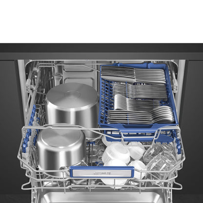Máy rửa bát âm tủ SMEG ST323PT màu bạc