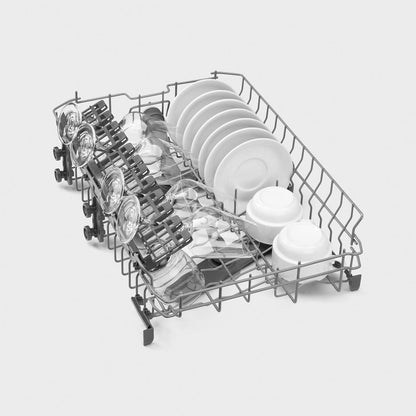 Máy rửa bát âm tủ SMEG ST4512IN màu đen
