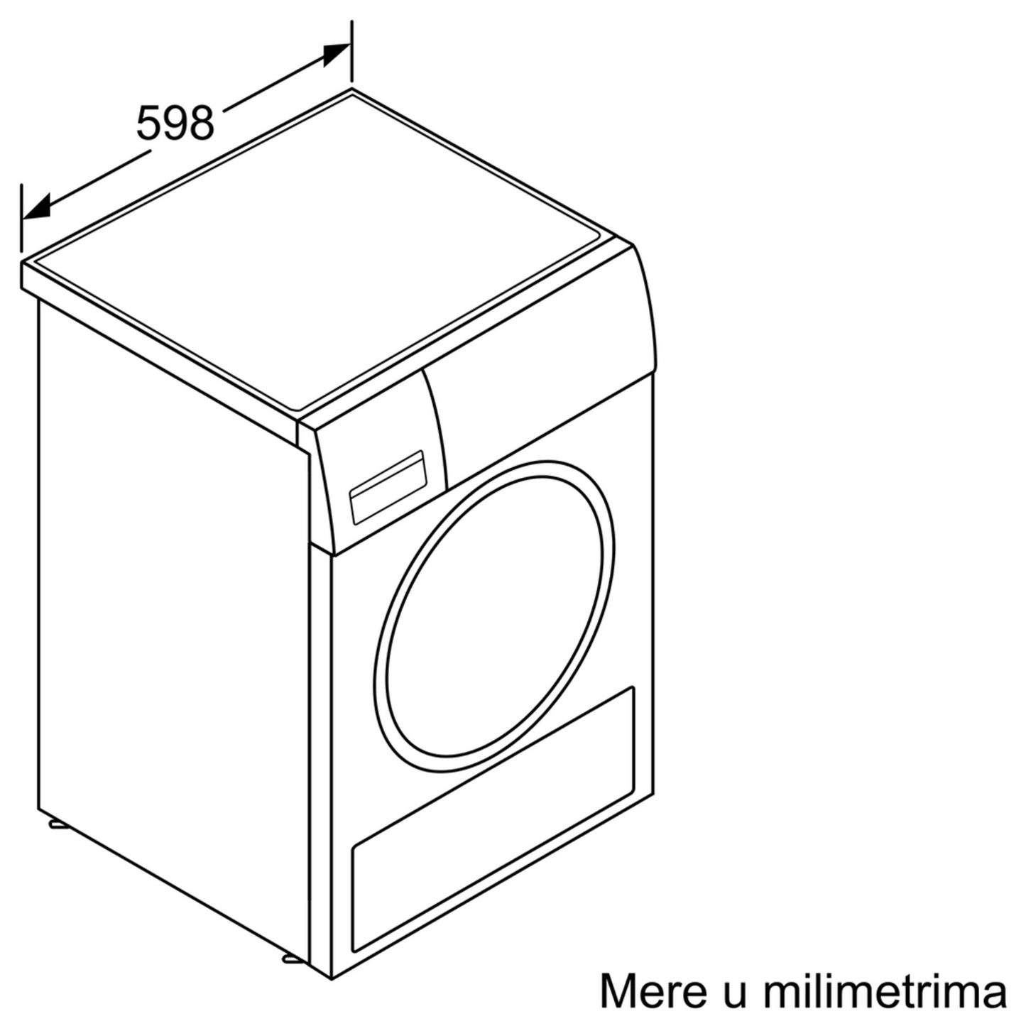 Máy sấy quần áo BOSCH WTR85V11BY|Serie 4
