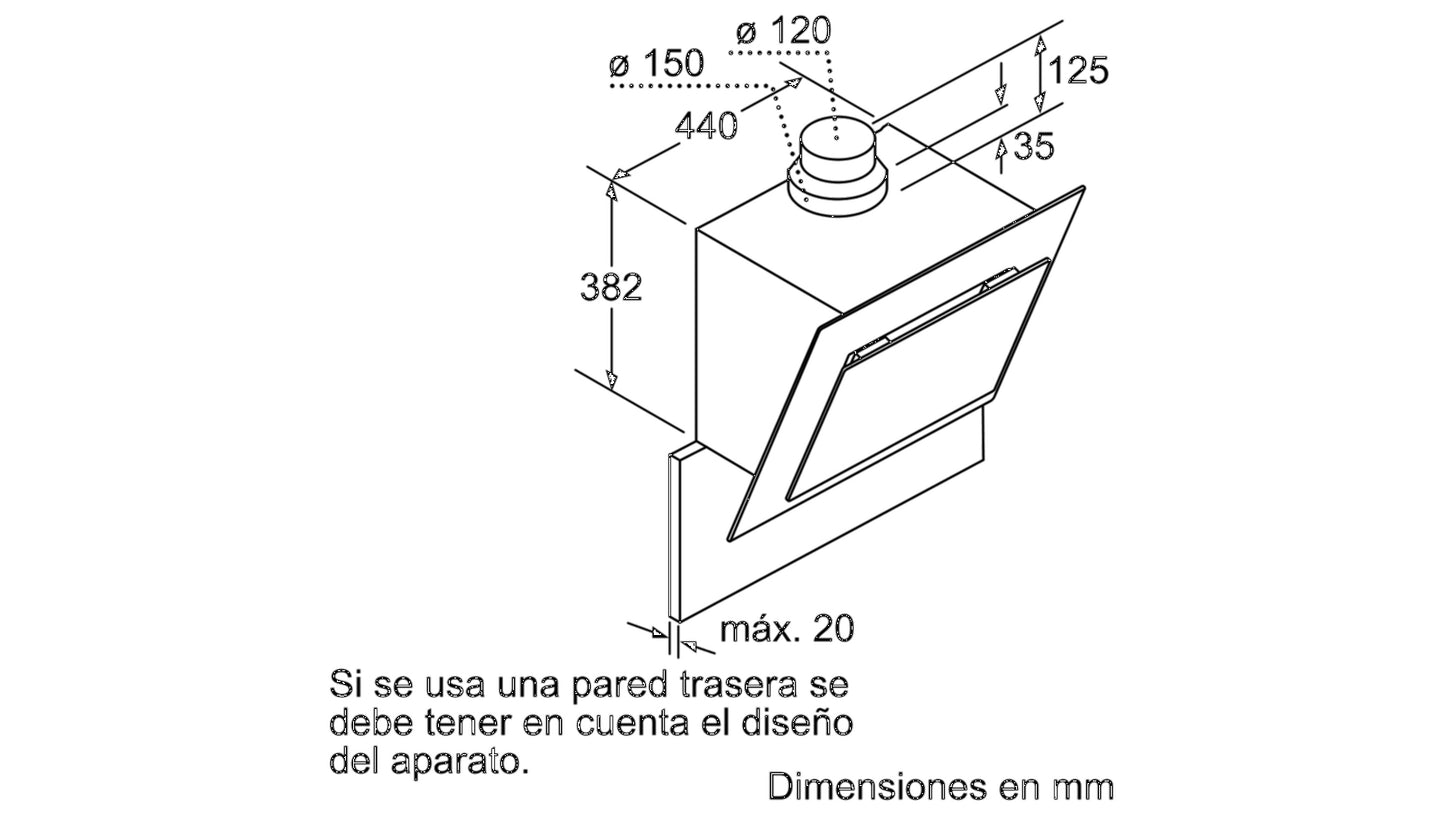 Máy hút mùi treo tường BOSCH DWK09G660|Serie 6
