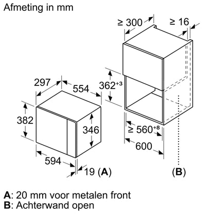 Lò vi sóng âm tủ BOSCH BEL520MS0K|Serie 4