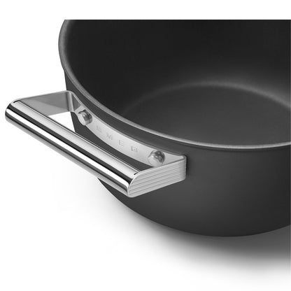 Xoong nồi Smeg CKFC2411BLM màu đen 24cm