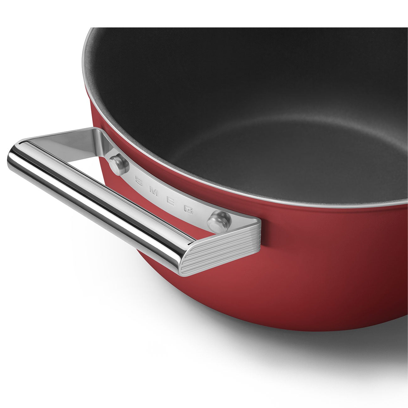Xoong nồi Smeg CKFC2411RDM màu đỏ 24cm