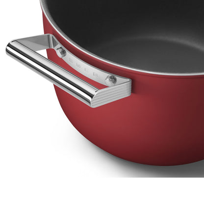 Xoong nồi Smeg CKFC2611RDM màu đỏ 26cm