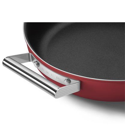 Chảo sâu Smeg CKFD2811RDM màu đỏ 28cm