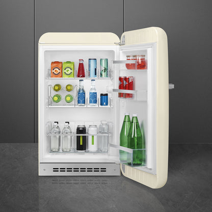 Tủ mát SMEG FAB10HRCR5 màu kem cánh phải