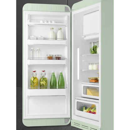 Tủ lạnh một cửa SMEG FAB28LPG5 màu xanh lá cánh trái