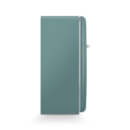 Tủ lạnh một cửa SMEG FAB28RDEG5 màu xanh ngọc lục bảo cánh phải