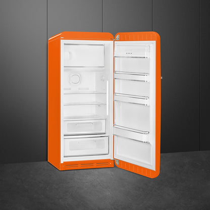 Tủ lạnh một cửa SMEG FAB28ROR5 màu cam cánh phải