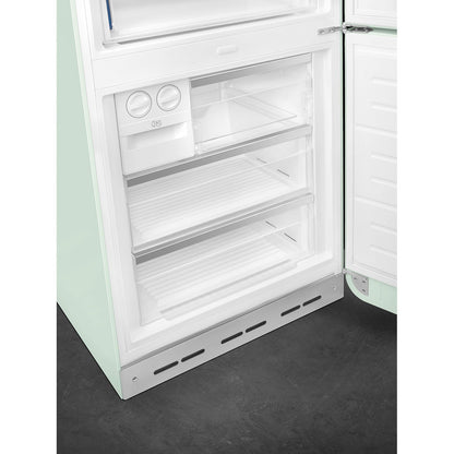 Tủ lạnh 2 ngăn đỉnh dưới SMEG FAB38RPG5 màu xanh pastel cánh phải