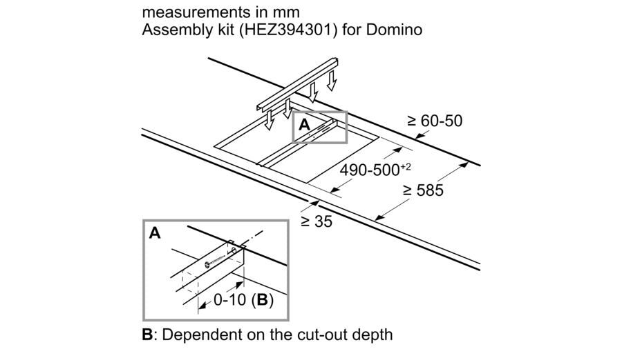 Bếp điện Domino BOSCH PKF375FP1E serie 6