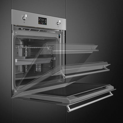 Lò nướng kết hợp hấp SMEG SOP6302S2PX
