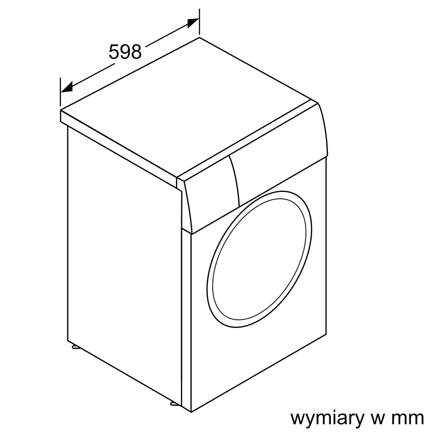 Máy giặt BOSCH WAU24S6KPL I Dos |Serie 6