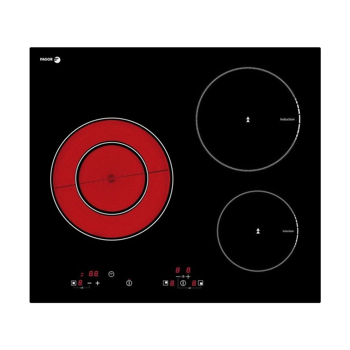 Bếp hỗn hợp điện từ FAGOR I-230TS