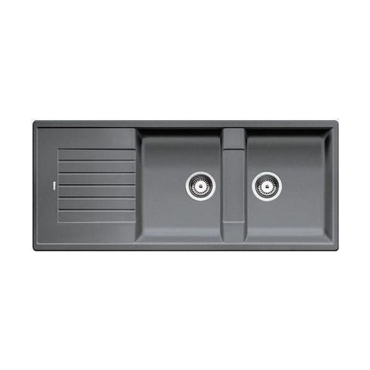 Chậu rửa bát BLANCOZIA 8S SILGRANITE SINK - ALU METALLIC 565.76.959