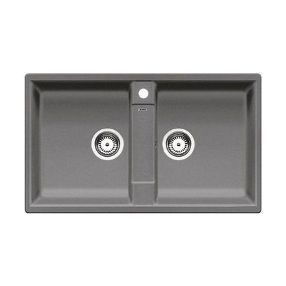 Chậu rửa bát BLANCOZIA 9 SILGRANITE SINK - ALU METALLIC 567.68.949