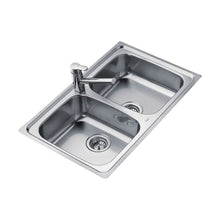 Chậu rửa bát dương bàn bếp TEKA Universo 2B 79