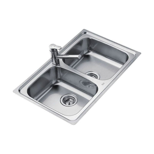 Chậu rửa bát dương bàn bếp TEKA Universo 2B 79