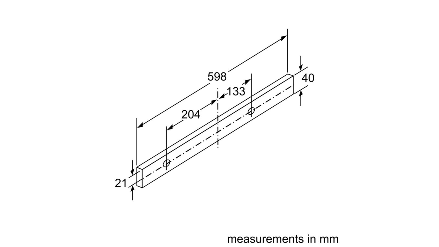 Máy hút mùi âm tủ BOSCH DFS067A50|Serie 4