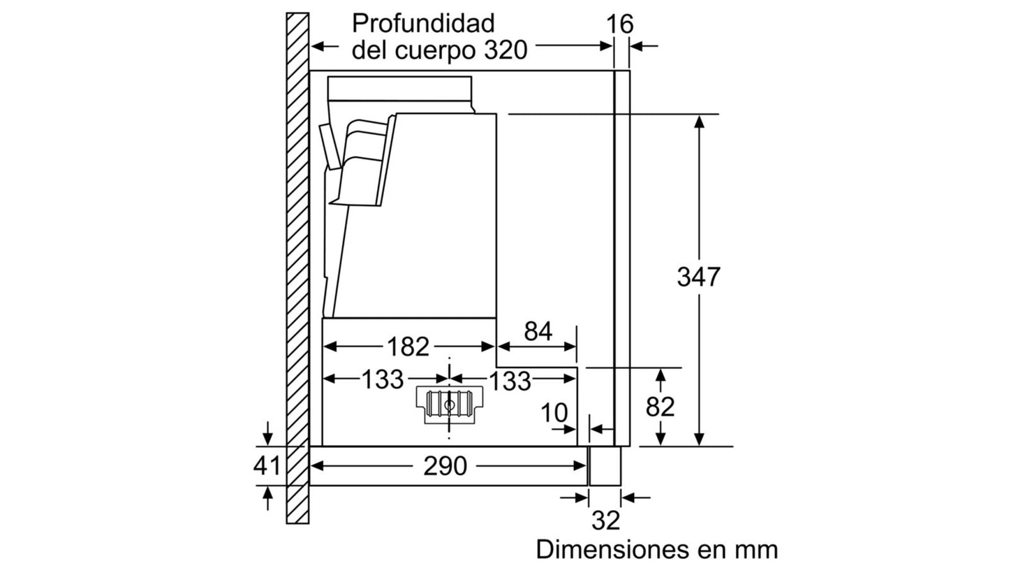 Máy hút mùi âm tủ BOSCH DFS067K51|Serie 8