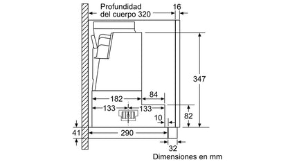 Máy hút mùi âm tủ BOSCH DFS067K51|Serie 8