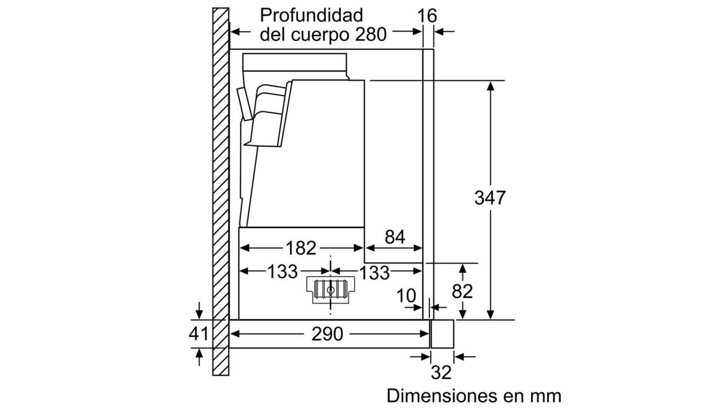 Máy hút mùi âm tủ BOSCH DFS067K50|Serie 8