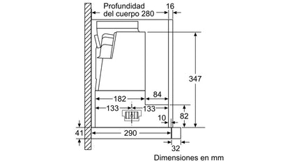 Máy hút mùi âm tủ BOSCH DFS067K51|Serie 8
