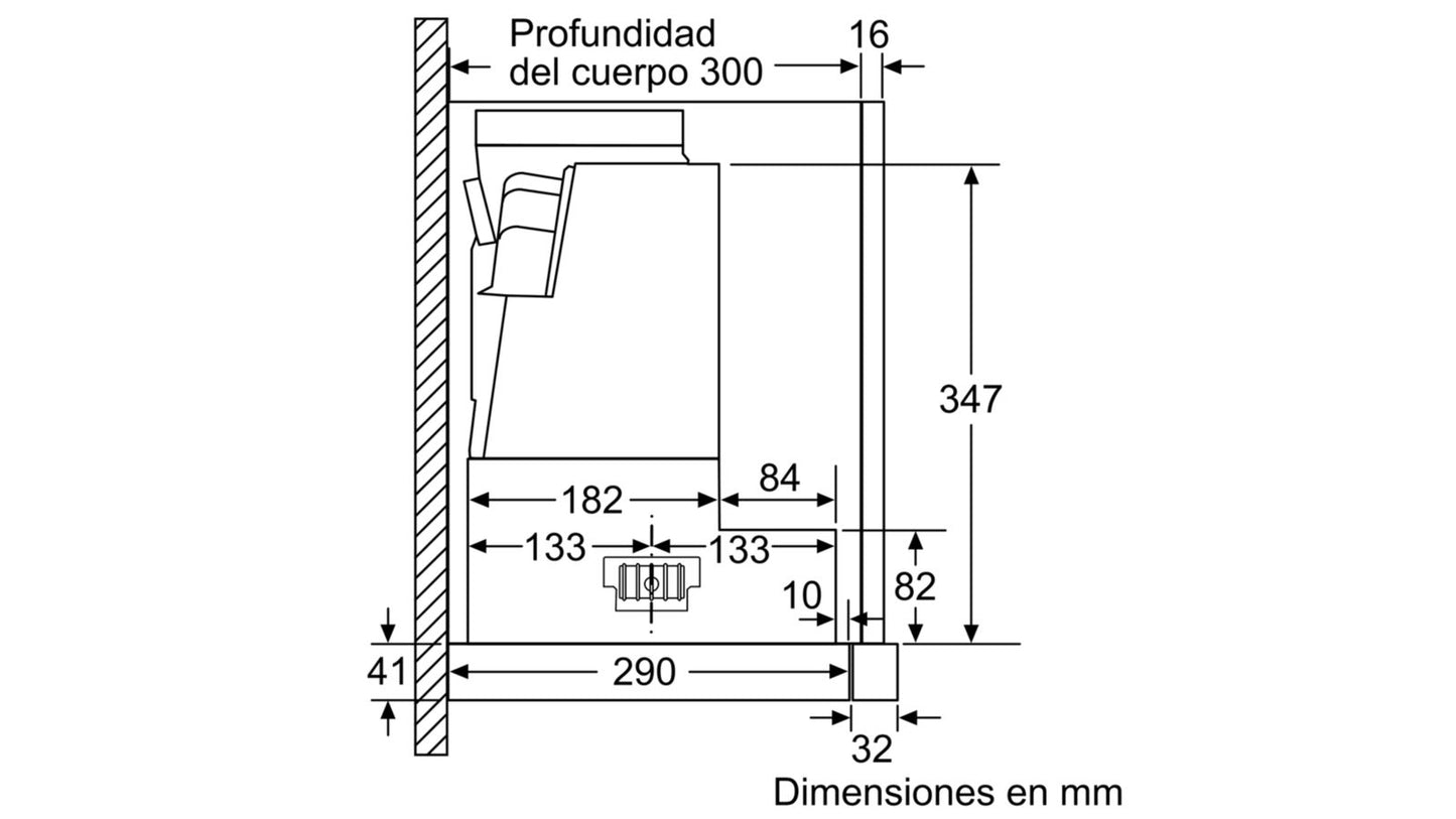 Máy hút mùi âm tủ BOSCH DFS067K50|Serie 8